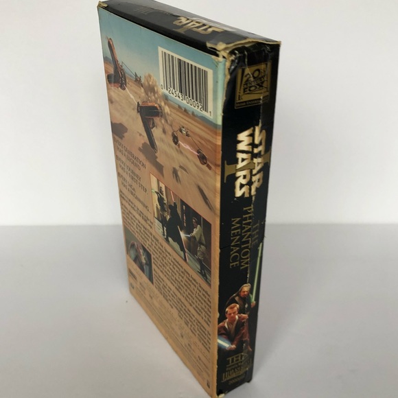 Vintage! Star Wars VHS The Phantom Menace, 2000 Lucasfilm LTD - Picture 5 of 5